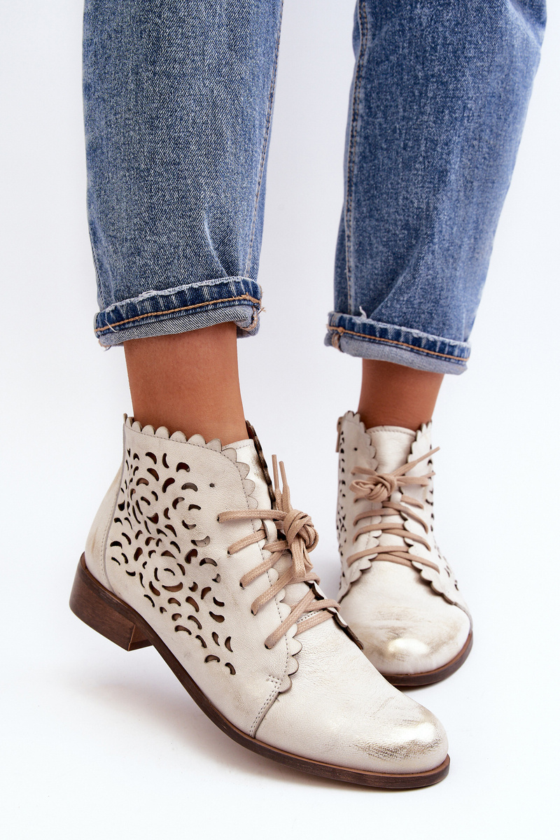 Distressed shop ankle booties