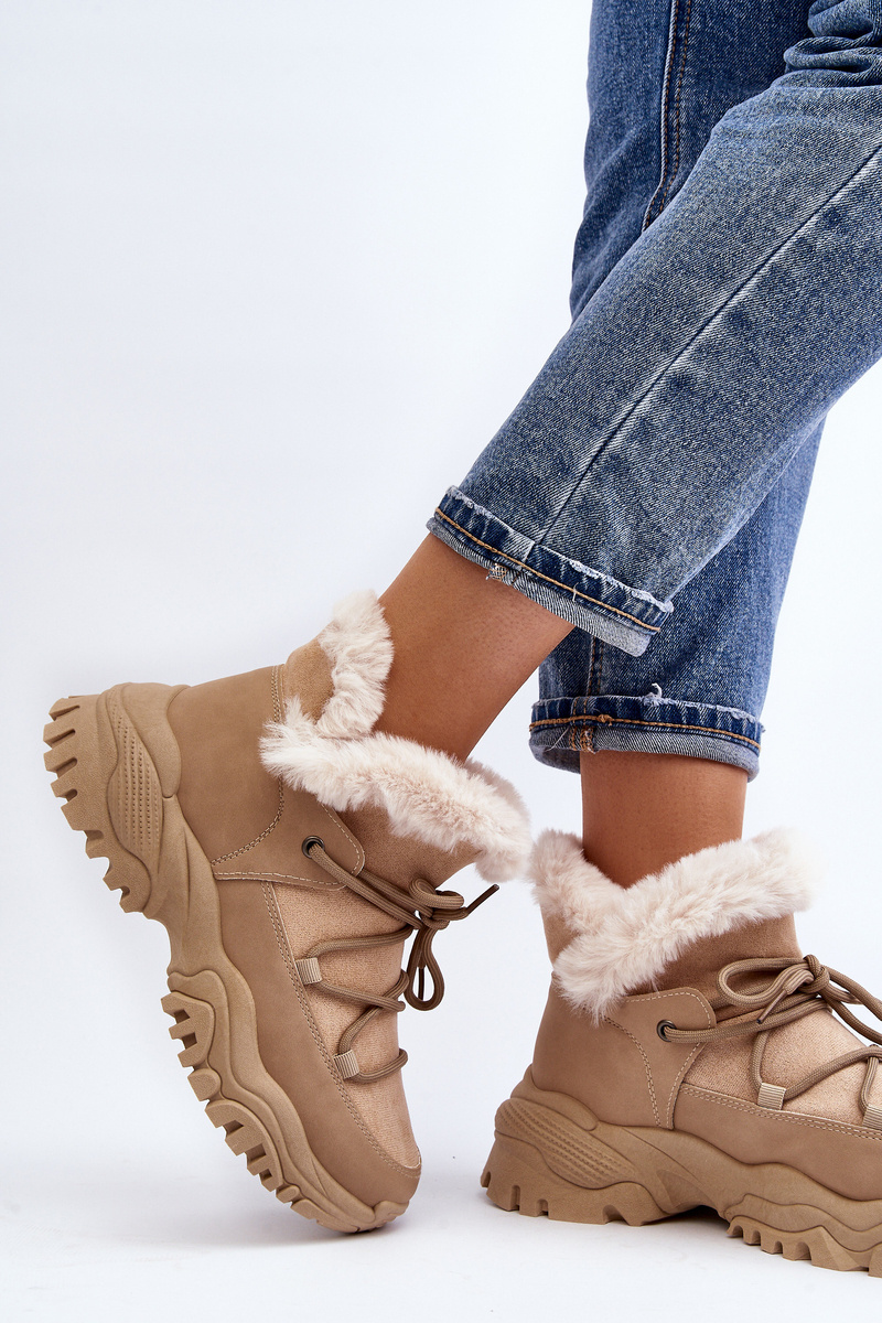 Fleece lined ankle hot sale boots womens