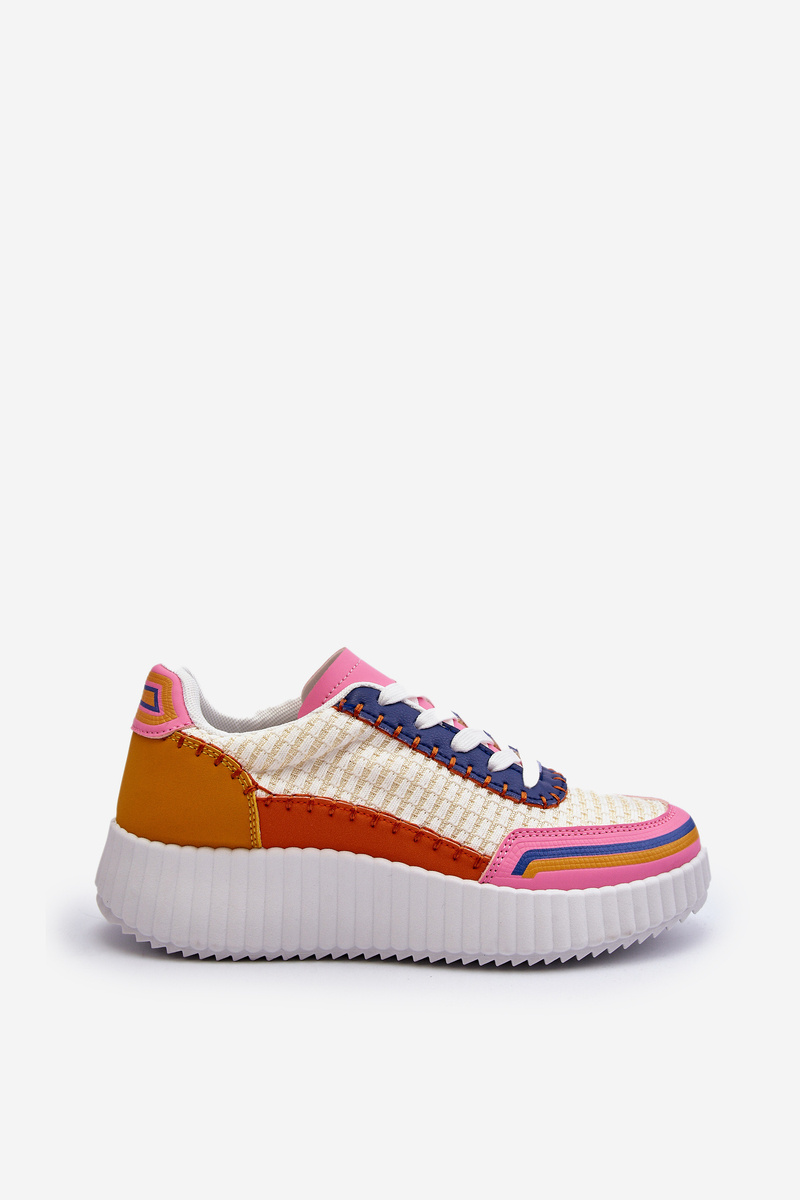 Platform store sneakers multicolor