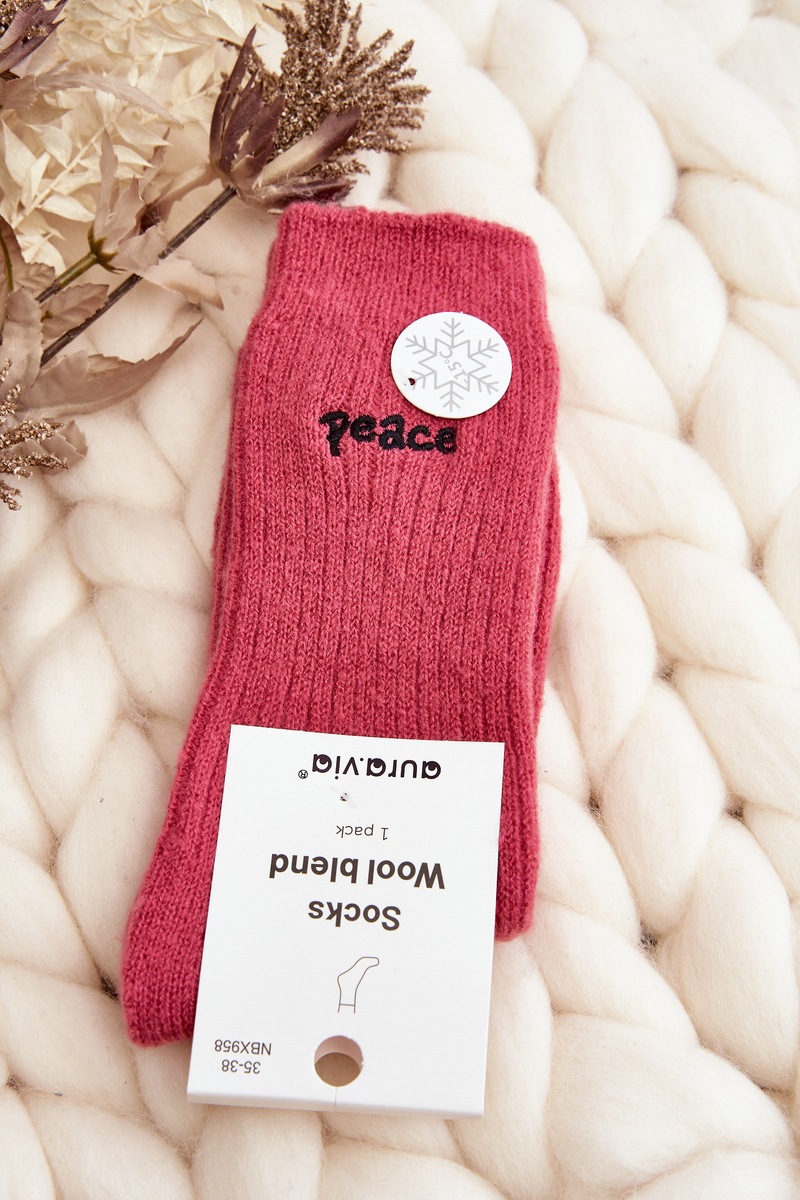 Thermal Socks for Women - Pink