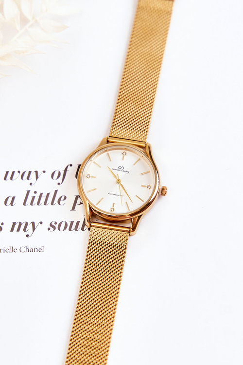 Women's Waterproof Watch Giorgio & Dario Gold
