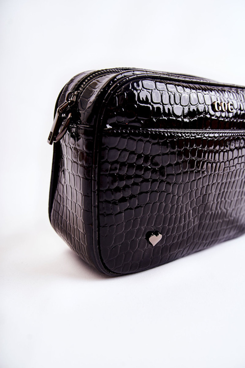 Varnished Messenger Bag GOE ZNJ022 Black