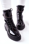 Women's Insulated Worker Boots Black Vanquish