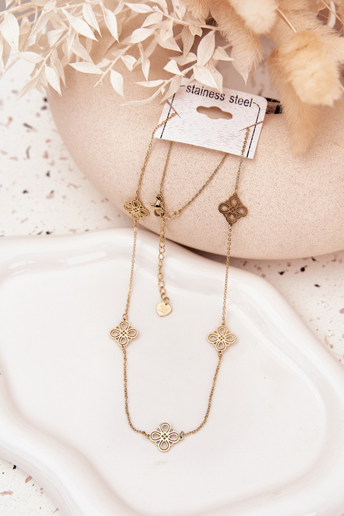 Necklace Made Of Stainless Steel Gold