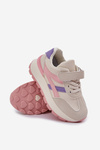 Children's Velcro Sneakers Pink Savilia
