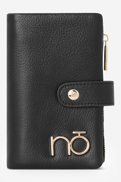 Women's Genuine Leather Wallet Nobo NPUR-LR0010-C020 Black