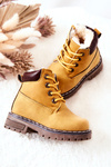 Kids' Warm-up Trapper Booties Yellow Royals
