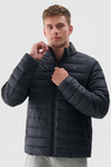Men's Down Jacket With Synthetic Filling 4F Black 4FWAW24TDJAM483-20S