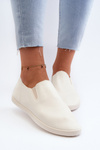 Tenisówki Trampki Damskie Slip-On Beżowe Lovinia