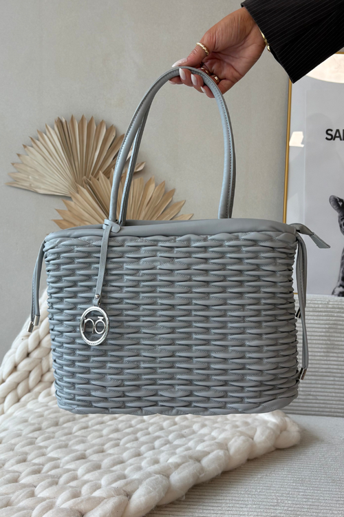 Damska Torebka Shopperka Szara NOBO BAG5940-M19