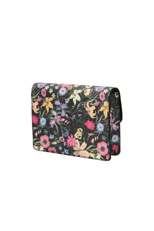Bag NOBO NBAG-M1070-CM02 Black With Flowers