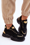 Buty Sportowe Klasyczne Platforma Czarne Need It