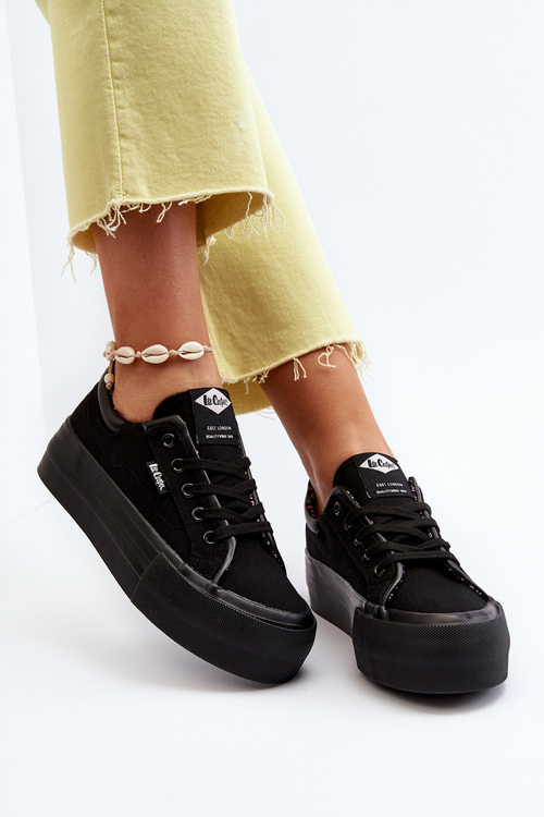 Women's Platform Trainers Lee Cooper LCW-24-31-2180 Black