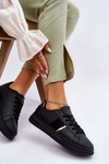 Women's Sport Platform Shoes Black Soris
