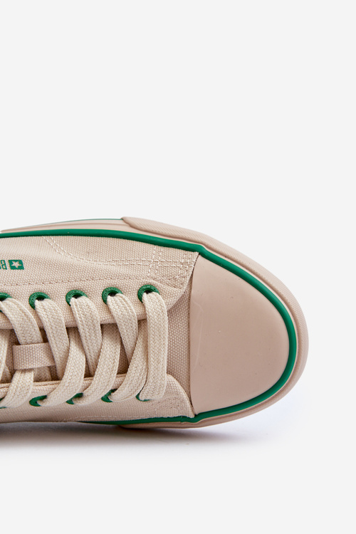 Men's Low Sneakers Big Star NN174006 Beige