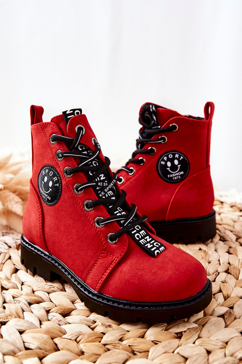 Children's Boots Warm Red Mini Aspen