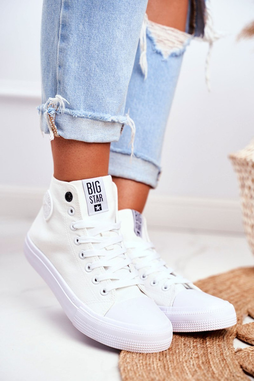 Women's High Sneakers Big Star FF274A171 White