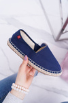 Espadryle Pleciona Podeszwa Big Star Granatowe DD274A151