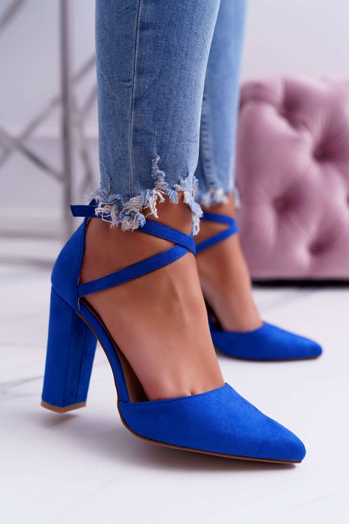Women's Stiletto pumps High Traffic Blue