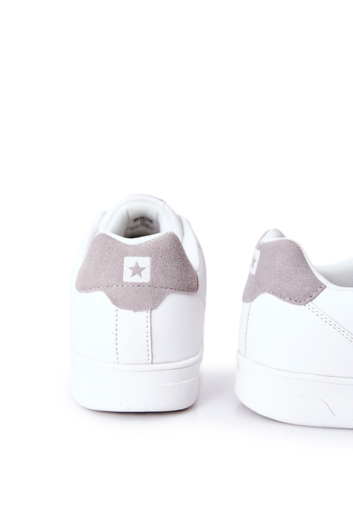 Leather Sneakers Memory Foam Big Star II174170 White