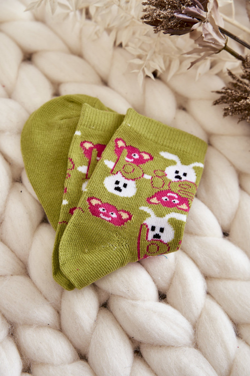 Skarpetki Młodzieżowe Śmieszne Wzory 5-Pak Multikolor