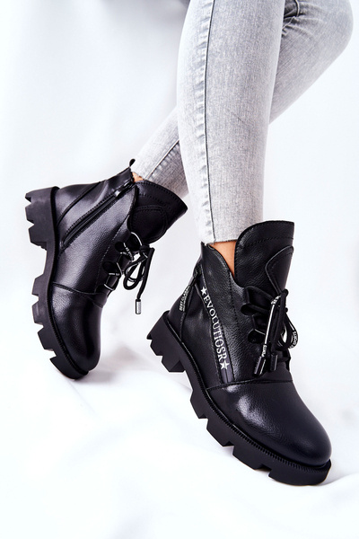 Fleece-lined Boots Sergio Leone Black TR740