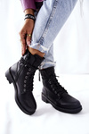 High boots Workers With Sliders Black Maisa