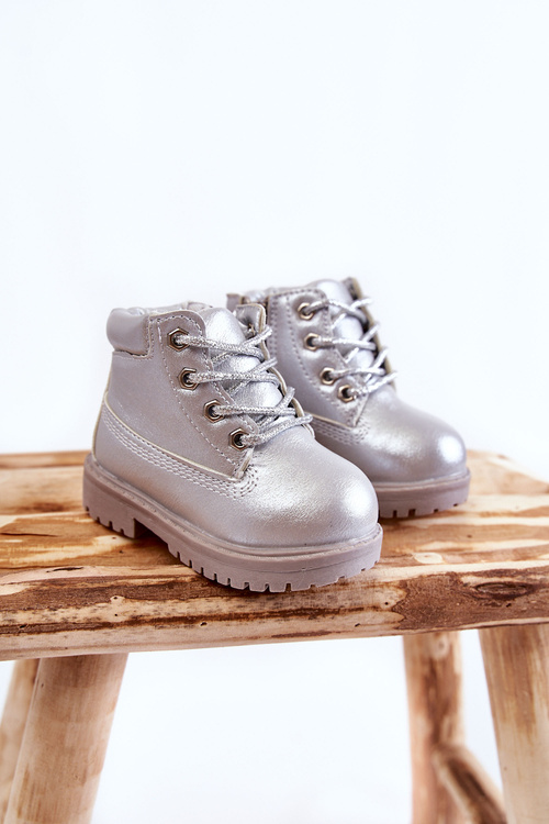 Children's Boots With Zipper Silver Dexter