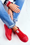 Women's Sneakers Cross Jeans Red DD2R4032