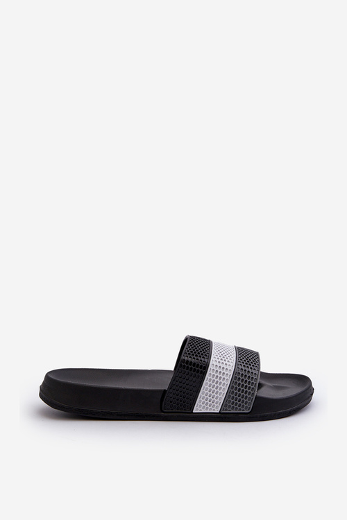 Classic Men's Slippers with Straps Grey Sylri