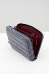 Small Grey Women's Jeans Wallet DIANA&CO