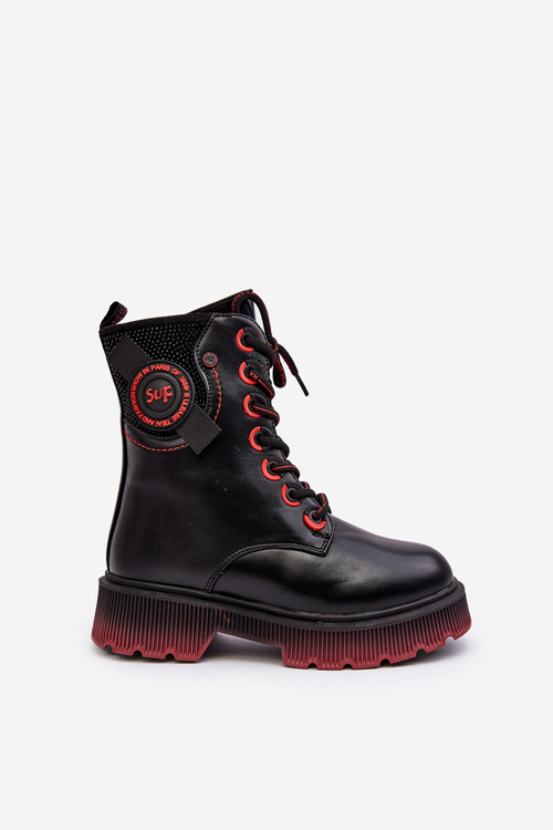 Insulated Trapper Boots Kids' Black Askya 