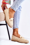 Classic Women's Slip-On Espadrilles Beige Oresa