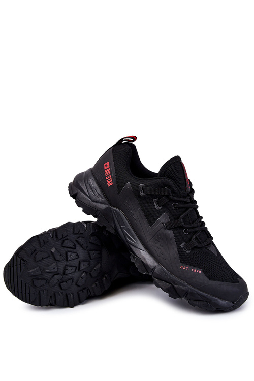 Men's sports shoes Memory Foam Big Star KK174109 Black