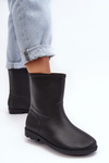 Women's Classic Slip-On Boots Black Solihia