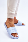 Women's Slippers Big Star HH274A042 Light blue