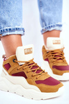 Sneakersy Buty Sportowe Big Star Beżowe GG274646