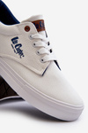 Trampki Męskie Białe Lee Cooper LCW-24-02-2140