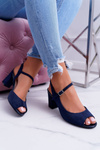 Women's Stiletto Sandals Sergio Leone SK808 Dali Blue