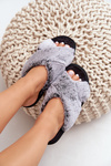 Women's Fur Slippers Inblu 6800006D Grey