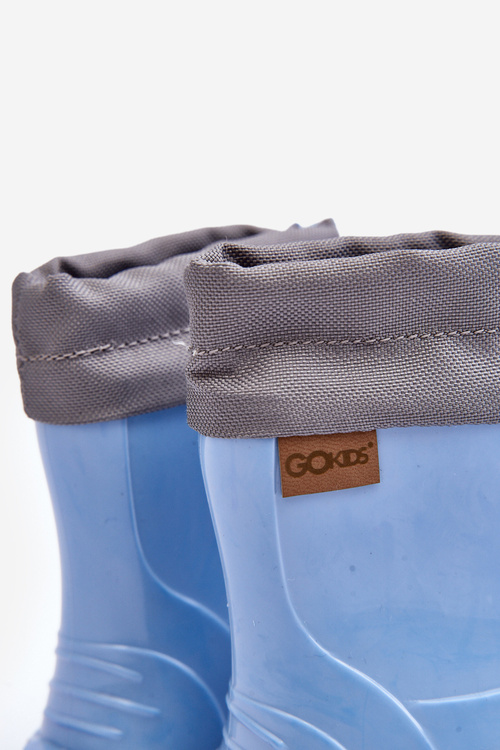 Dziecięce Kalosze KIMMY Niebieskie GoKids 951