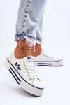 Women's Sneakers On The Platform Lee Cooper LCW-23-31-1802L White