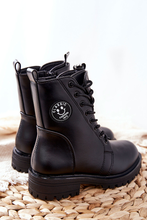 Children's Warm-up Booties Workers Black Rosalie