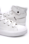 Men's High Sneakers Big Star White Y174024