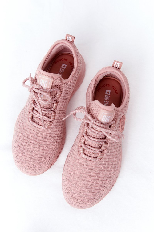 Women's Sneakers Memory Foam Big Star HH274299 Pink