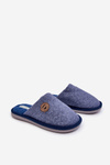 Men's Classic Blue Slippers Makis