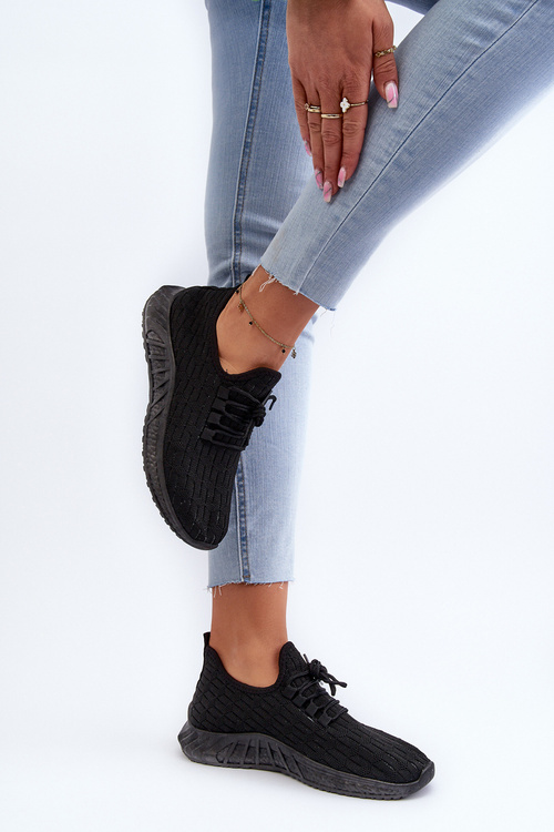 Black Lightweight Women's Sports Shoes Xalara