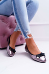 Women's Ballerinas Elegant Graphite LaDonna
