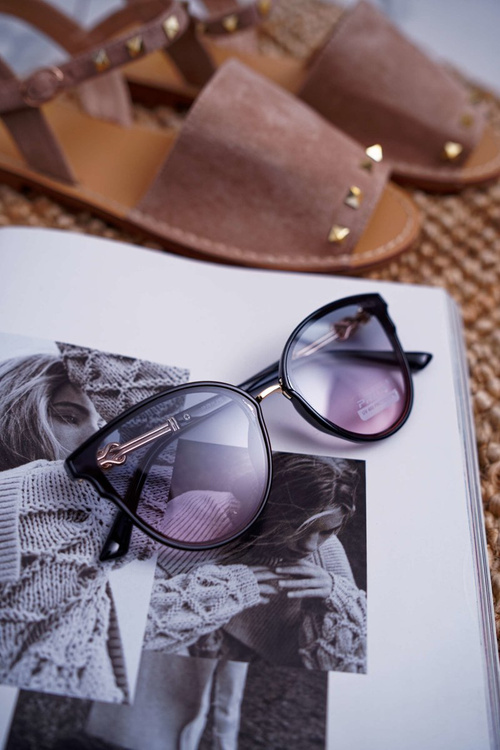 Okulary Przeciwsłoneczne Transparentne Prius PR-V06 Czarne