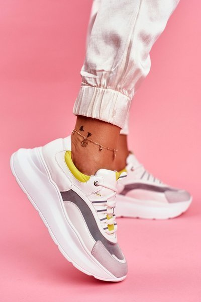 Women’s Sport Shoes Sneakers White Moretti